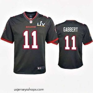 Glamorous Blaine Gabbert Buccaneers Pewter Super Bowl Lv Game Jersey