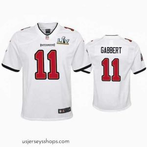 Glamorous Blaine Gabbert Buccaneers White Super Bowl Lv Game Jersey