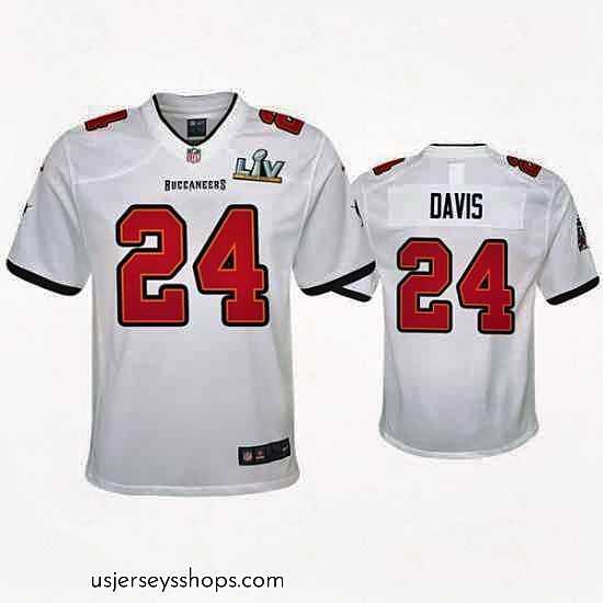 Captivating Carlton Davis Buccaneers White Super Bowl Lv Game Jersey