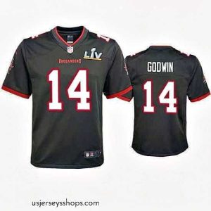 Exquisite Chris Godwin Buccaneers Pewter Super Bowl Lv Game Jersey