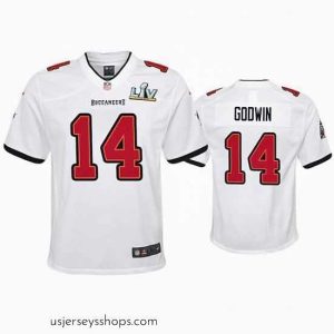 Breathtaking Chris Godwin Buccaneers White Super Bowl Lv Game Jersey