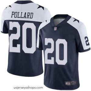 Breathtaking Cowboys 20 Tony Pollard Navy Blue Thanksgiving Stitched Football Vapor Untouchable Limited Throwback Jersey
