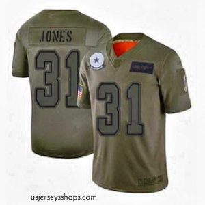Breathtaking Dallas Cowboys 31 Byron Jones Limited Camo 2019 Salute to Service Football Jersey