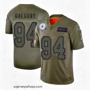 Stellar Dallas Cowboys 94 Randy Gregory Limited Camo 2019 Salute to Service Football Jersey