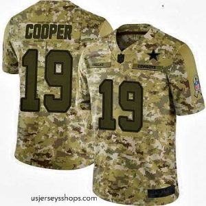 Stellar Dallas Cowboys Amari Cooper Camo Limited 2018 Salute to Service Jersey