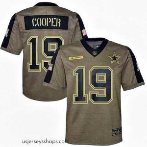 Alluring Dallas Cowboys Amari Cooper Nike Olive 2021 Salute To Service Game Jersey