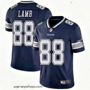 Stunning Dallas Cowboys CeeDee Lamb Navy Limited Team Color Vapor Untouchable Jersey