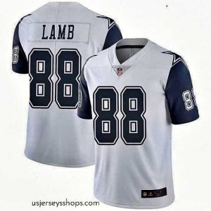 Captivating Dallas Cowboys CeeDee Lamb White Limited Color Rush Vapor Untouchable Jersey