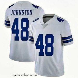 Stellar Dallas Cowboys Daryl Johnston 84 Nike Vapor White Limited Jersey