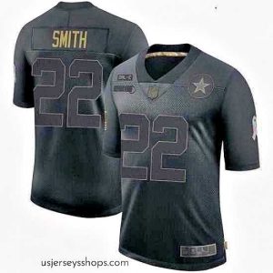 Enchanting Dallas Cowboys Emmitt Smith Black Limited 2020 Salute To Service Jersey