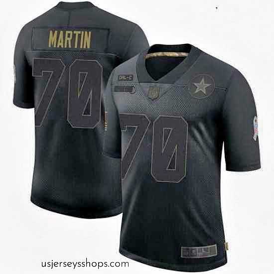 Exquisite Dallas Cowboys Zack Martin Black Limited 2020 Salute To Service Jersey