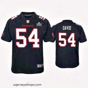 Magnificent Lavonte David Buccaneers Black Super Bowl Lv Game Fashion Jersey