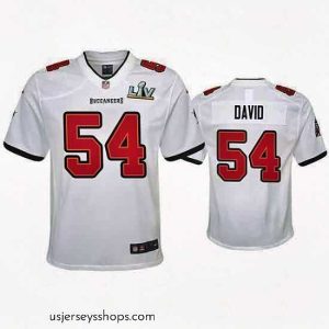 Alluring Lavonte David Buccaneers White Super Bowl Lv Game Jersey