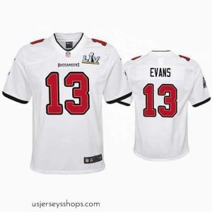 Stunning Mike Evans Buccaneers White Super Bowl Lv Game Jersey