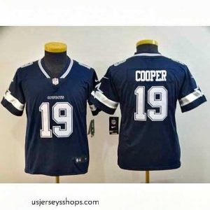 Stellar Nike Cowboys 19 Amari Cooper Navy Vapor Untouchable Limited Jersey