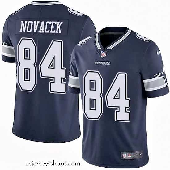 Captivating Nike Cowboys #84 Jay Novacek Navy Blue Team Color Vapor Untouchable Limited Player NFL Jersey
