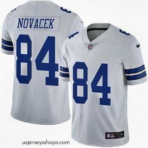 Alluring Nike Cowboys #84 Jay Novacek White Vapor Untouchable Elite Player NFL Jersey
