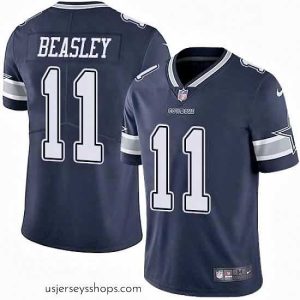 Breathtaking Nike Dallas Cowboys 11 Cole Beasley Navy Blue Team Color Vapor Untouchable Limited Player NFL Jersey