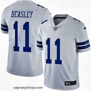 Exquisite Nike Dallas Cowboys 11 Cole Beasley White Vapor Untouchable Limited Player NFL Jersey