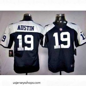 Captivating Nike Dallas Cowboys 19 Austin Blue Thankgivings Nike NFL Jerseys