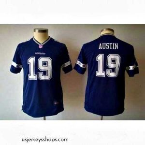 Glamorous Nike Dallas Cowboys #19 Miles Austin Blue Nike NFL Jerseys