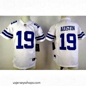 Breathtaking Nike Dallas Cowboys #19 Miles Austin White Nike NFL Jerseys