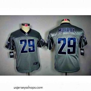 Sensational Nike Dallas Cowboys 29# DeMarco Murray Grey Color[Shadow Elite Jerseys]