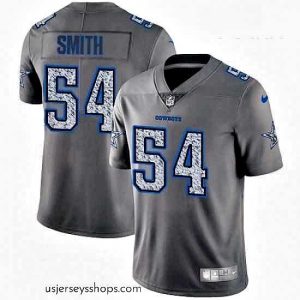 Enchanting Nike Dallas Cowboys 54 Jaylon Smith Gray Static Vapor Untouchable Limited NFL Jersey