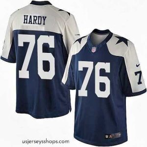 Alluring Nike Dallas Cowboys #76 Greg Hardy Limited Navy Blue Throwback Alternate NFL Jersey