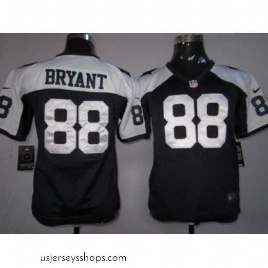 Stunning Nike Dallas Cowboys #88 Bryant Blue Thankgivings Nike NFL Jerseys
