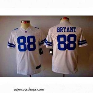 Enchanting Nike Dallas Cowboys #88 Bryant White Color Limited Jerseys