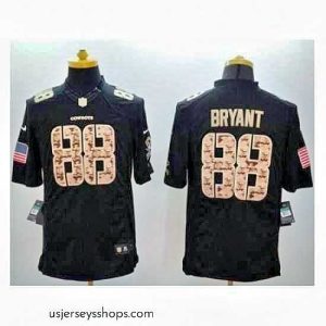 Glamorous Nike Dallas Cowboys 88 Dez Bryant Black Stitched NFL Limited Salute to Service Jersey