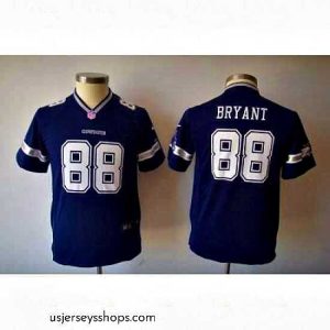 Captivating Nike Dallas Cowboys 88# Dez Bryant Blue Nike NFL Jerseys