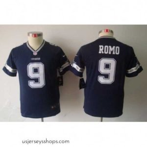 Enchanting Nike Dallas Cowboys #9 Romo Blue Color Limited Jerseys