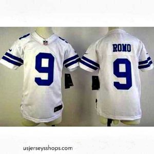 Alluring Nike Dallas Cowboys 9# Tony Romo White Nike NFL Jerseys