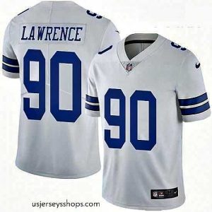 Exquisite Nike Dallas Cowboys 90 Demarcus Lawrence White Vapor Untouchable Limited Player NFL Jersey