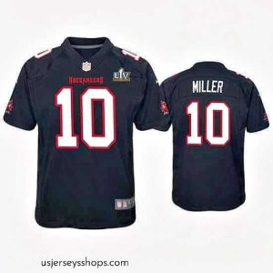 Magnificent Scotty Miller Buccaneers Black Super Bowl Lv Game Fashion Jersey