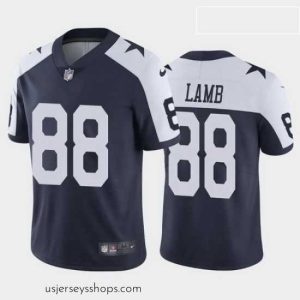 Sensational ceedee lamb dallas cowboys navy alternate vapor limited jersey