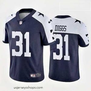 Glamorous trevon diggs dallas cowboys navy alternate vapor limited jersey