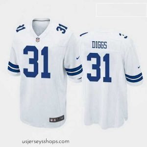 Magnificent trevon diggs dallas cowboys white jersey  1