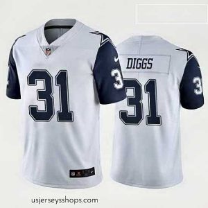 Breathtaking trevon diggs dallas cowboys white jersey