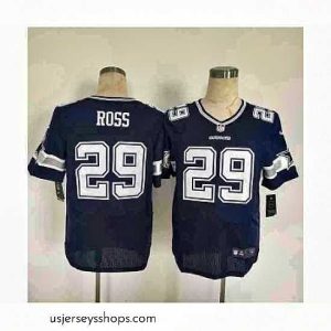 Stunning nike nfl jerseys dallas cowboys 29 ross blue[Elite][ross]