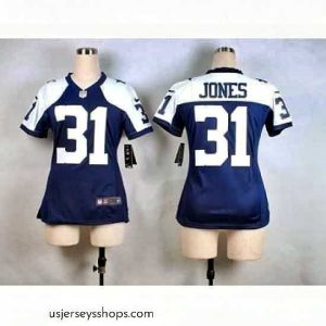 Stellar nike nfl jerseys dallas cowboys 31 jones blue[nike thankgivings]